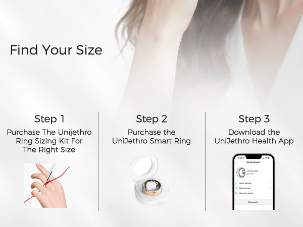 The smart healthy traker ring