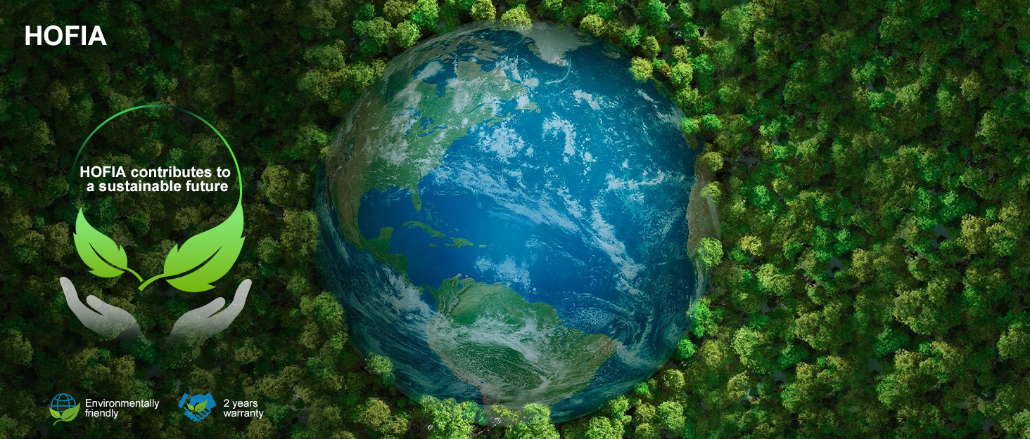 the earth is surrounded by trees