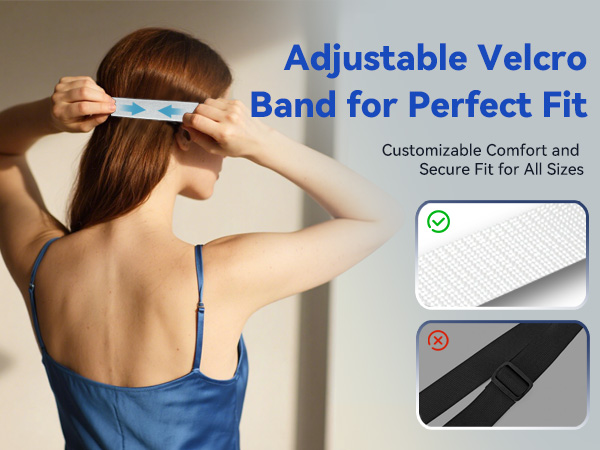 Adjustable Velcro Band for Perfect Fit Customizable Comfort and Secure Fit for All Sizes