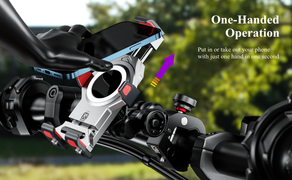 One-Push Automatically Lock And Quick Release