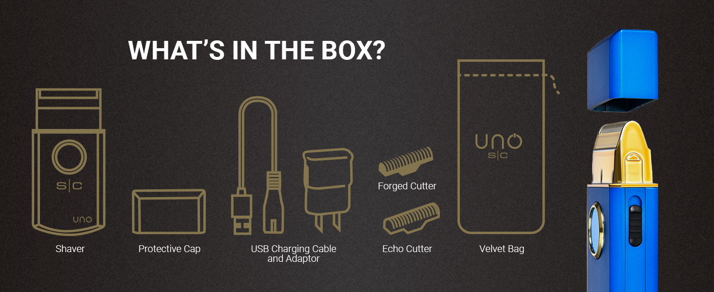 StyleCraft Uno Cordless Single Foil Shaver