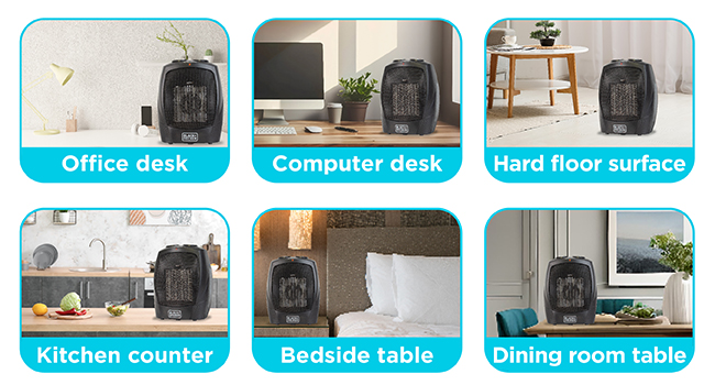 BLACK+DECKER Portable Space Heater