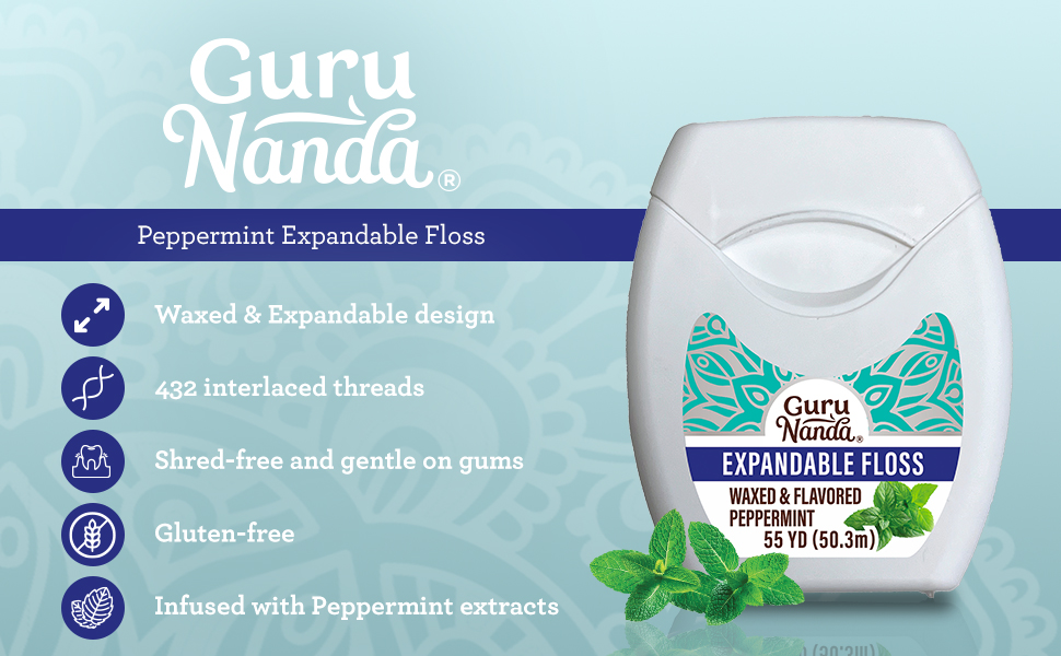 Peppermint Expandable Floss
