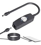 Power Switch for Starlink Mini/Gen 3 Cable, 16mO IP67 Waterproof with Magnetic Base Outdoor Switc...