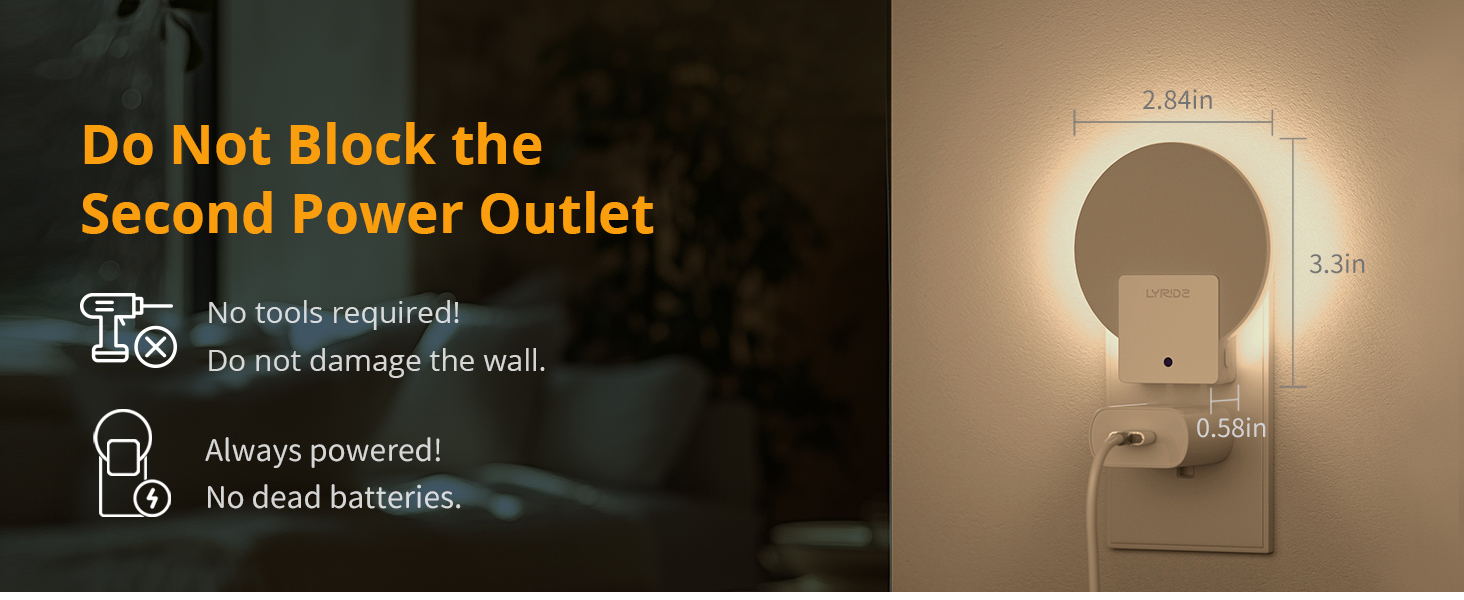 wall night light