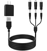 5V 2A DC Power Adapter Compatible with CCTV Security Camera, DVR, LED Strip Light, Dog Shock Coll...
