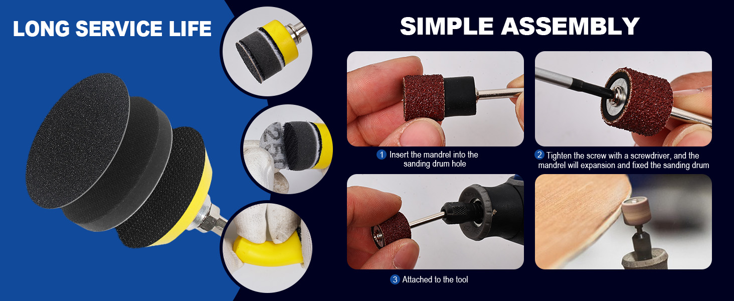 for dremel sanding drums