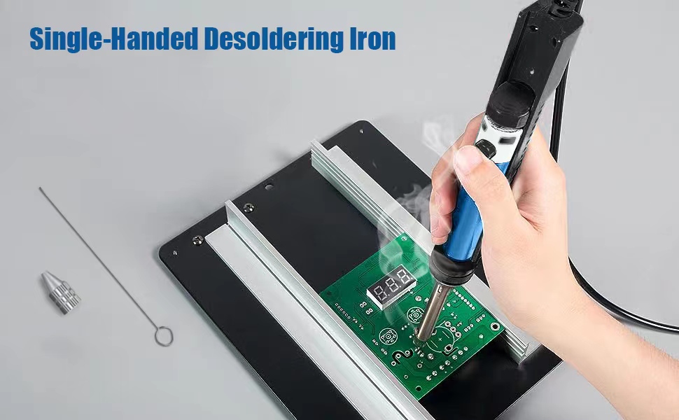 single handle desoldering iron