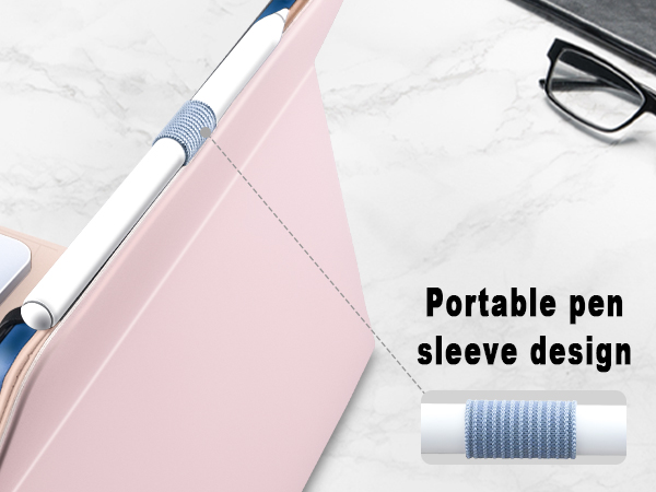 Universal Tablet Backlit Keyboard Case Pink - 6