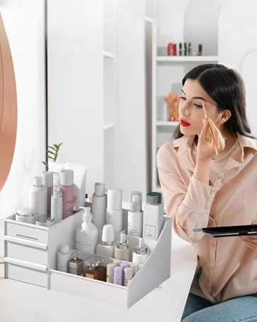  Organizador de Perfumes, Dresser Organizer Countertop Bedroom Essentials Gifts for Men