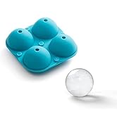 Outset Silicone Ice Sphere Mould, 4.84” x 4.84” x 1.89”