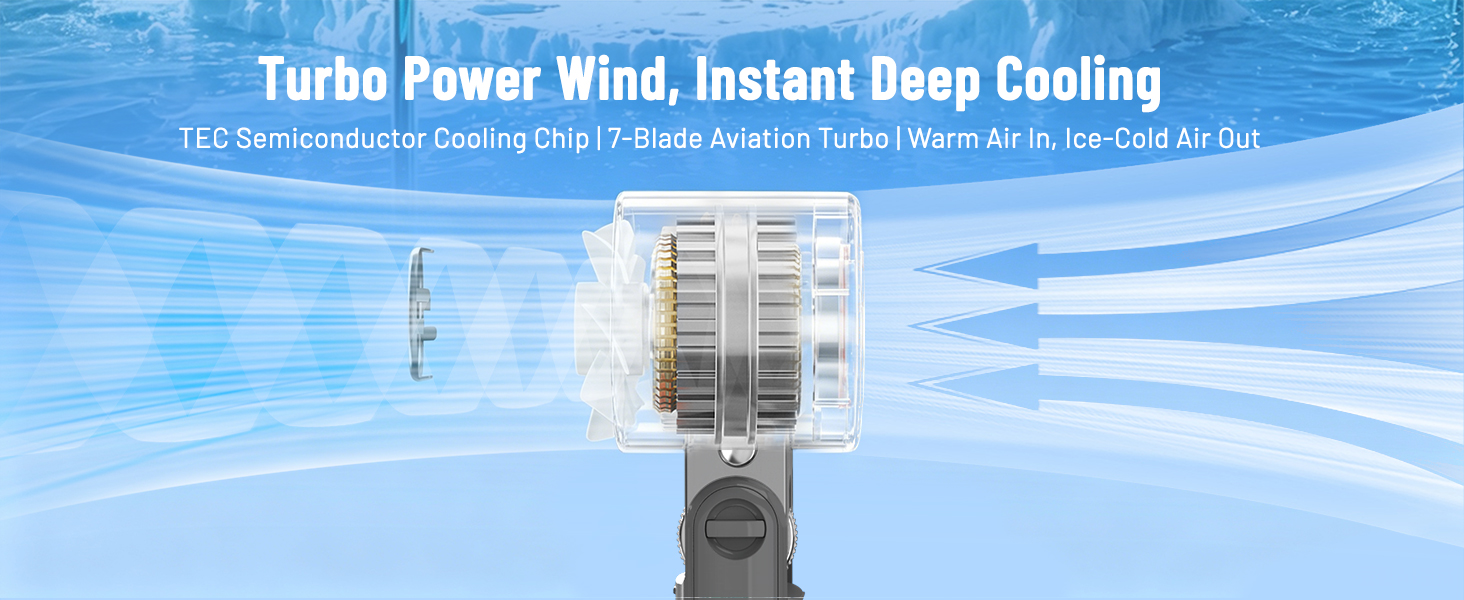 Turbo Power Wind, Instant Deep Cooling