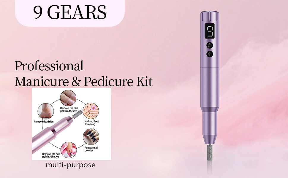 9 GEARS Professional Manicure &amp;amp;amp; Pedicure Kit