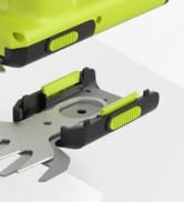 12V Cordless Hedge Trimmer &amp; Grass Shears - 2 in 1 Handheld Small Electric Grass Shear Bush Trimm...