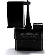 297259515 Compressor Start Relay and 15 µF 250 VAC Run Capacitor for Frigidaire for Kenmore Refri...