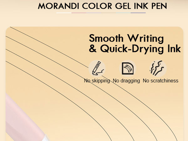 black gel pens