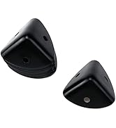 Faotup 20Pcs Metal Box Corner Protectors Black Box Corner Edge Guard Metal Edge Guard Cover Decor...