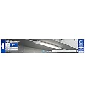 GE LED Undercabinet Light Fixture, Linkable Integrated Plug-In Light Fixture, Daylight, 18in (1 P...