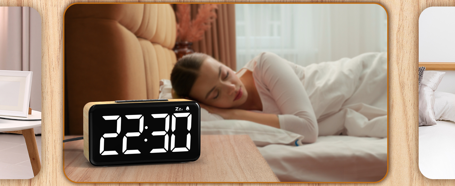 digital alarm clocks for bedroom