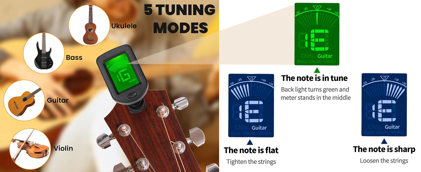 acoustic guitar tuner