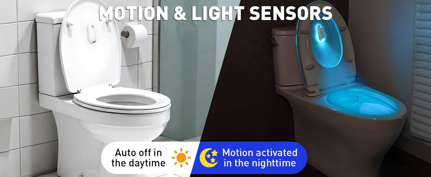 Toilet Light Motion Sensor