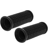 2Pcs Bike Handlebar Grips, for Cycle Road Mountain Bike Scooter Handle Bar Rubber End GripSingle ...