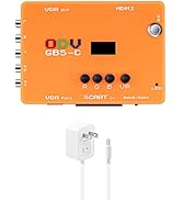 Mcbazel ODV-GBS-C Component VGA/Scart to VGA/HDMI Scan Converter for Retro Gaming Console with US...