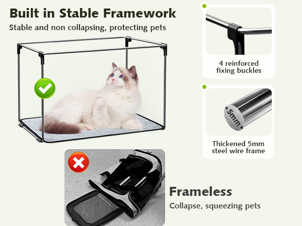 Pecute Expandable Pet Carrier Airline Approved Dog Cat Carrier