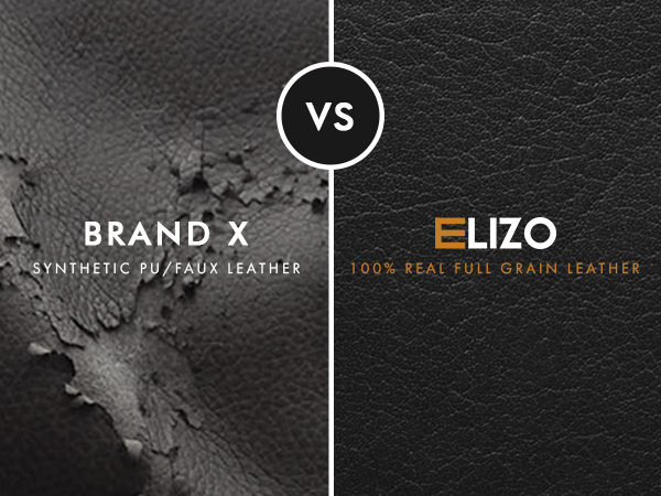 ELIZO Leather Desk Mat Blotter,Desk Pad for Computer Keyboard,Desk Top Cover Protector,Mouse Pad