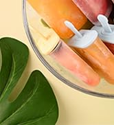 WMKGG Popsicles Molds Set, 6 PCS Ice Pop Mold,Homemade Ice Cream Mould with Sticks, Popsicle Make...