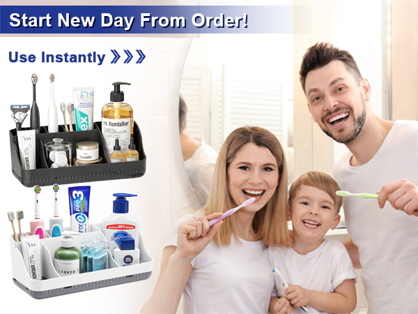 bathroom counter organizer