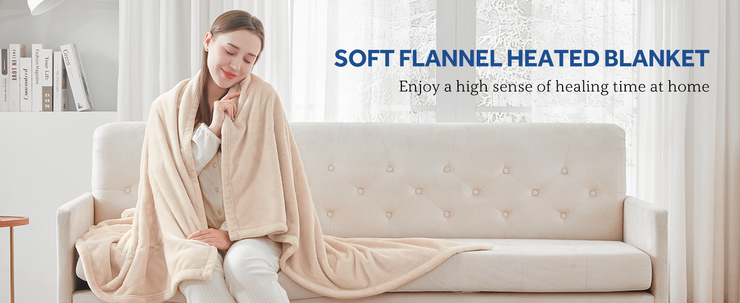 electric blanket throw