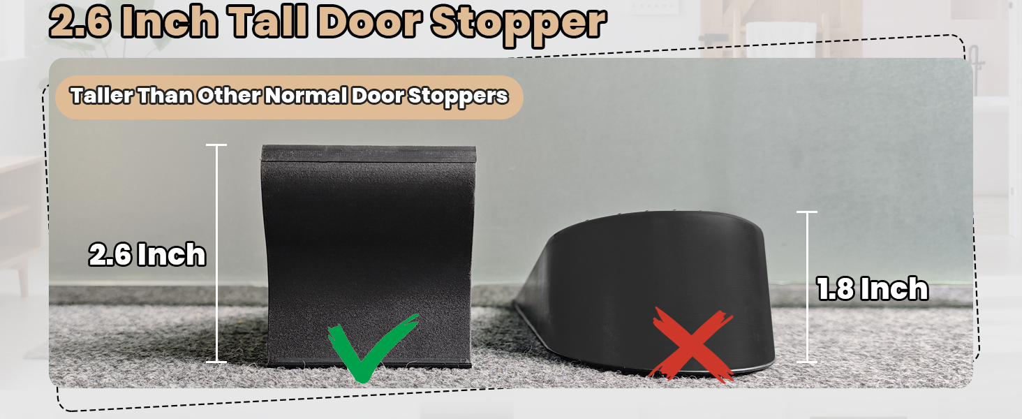 door stoppers for bottom of door