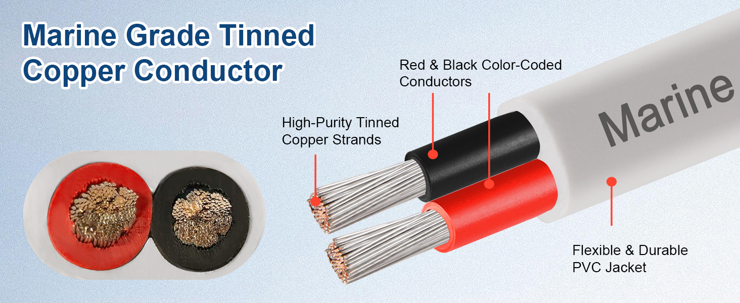 8 AWG Marine Wire