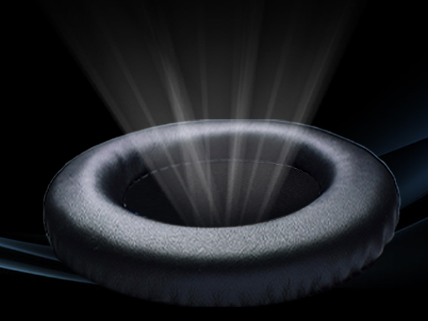 one ear headphones with mic