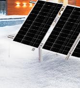 ECO-WORTHY 780W 3.12KWH Solar Panels with Upgrade Ground Mount for Shed, Home, Farm &amp; Garden, Mou...