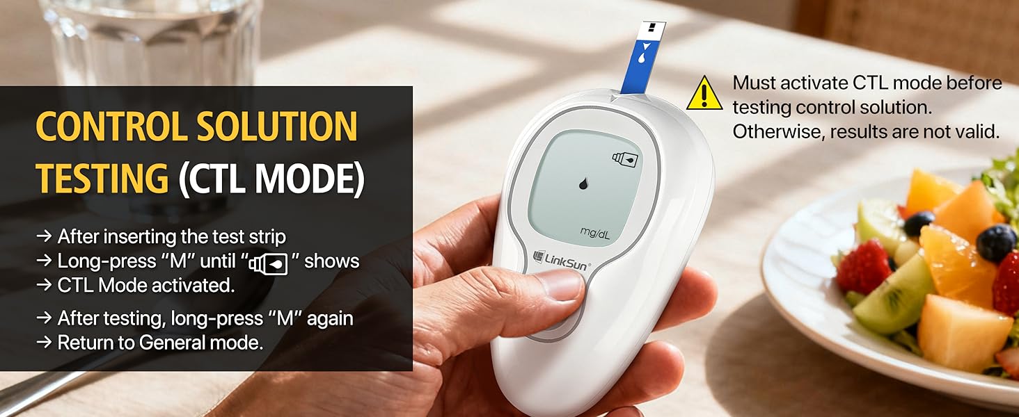 LinkSun Blood Glucose Monitor