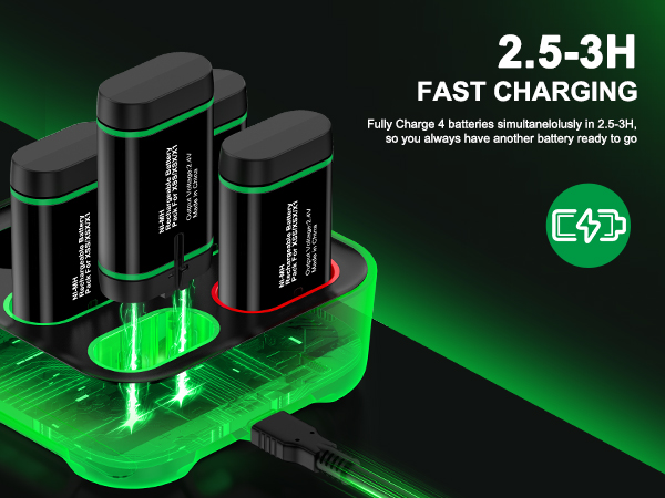 Rechargeable battery for xbox controller