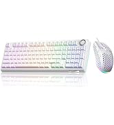 SOLAKAKA KI99 Proand SM900,Keyboard and Mouse Combo for Gaming