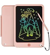 bravokids LCD Writing Tablet for Kids Toys, 10 Inch Colorful Doodle Board Drawing Pad for Kids Dr...