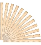 Ruler 12 Inch Wooden Rulers 12 Packs for School,Home and Office(30 cm)