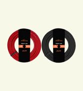BEST CONNECTIONS 14 Gauge Speaker Wire (25ft Each – Red &amp; Black Bundle Set) – Durable Stranded Pr...