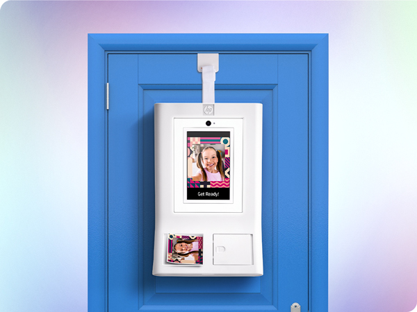 HP Sprocket Photo Booth Machine Instant Color Photo Printer