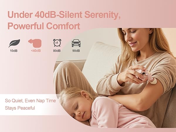 Under 40dB-Silent Serenity,Powerful Comfort