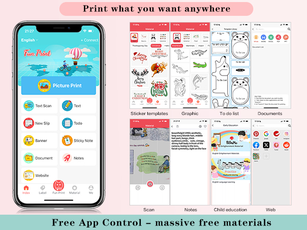 Free App Control - massive free materials