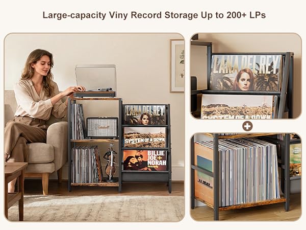 record stand