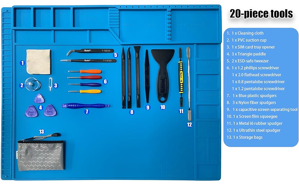 computer screwdriver kit laptop screwdriver kit spudger Metal pry tooltool kit spudger tool