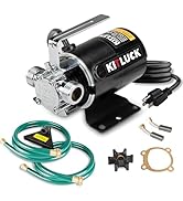 Water Transfer Pump, 115V 1/10HP 330GPH Utility Water Pump Electric With 2 * 6ft Suction Hose, Po...