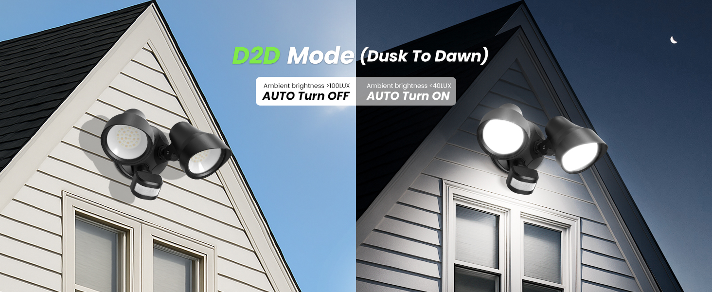 motion sensor outdoor lights