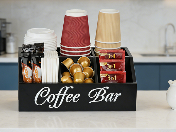 coffee station organizer